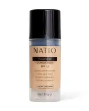 Natio Flawless Foundation SPF 15 Light Medium 30ml