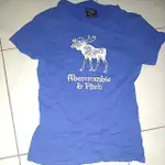 ABERCROMBIE & FITCH 麋鹿 藍色衣服