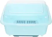 Dish Drainer Baby Bottle Accessories Organizer Cup and Plate Drying Rack Bottle Dryer Holder containers with lids Dish Drying Rack with Cover Breastfeeding Drainage Basin Dishes pp