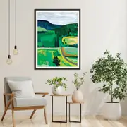 WARRAGUL BY ANNA BLATMAN Framed Print