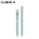 【GARMIN】QuickFit 22mm 天青藍矽膠錶帶(含加長型錶帶)