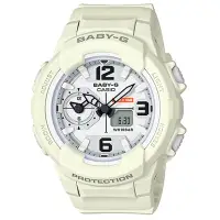 在飛比找博客來優惠-【CASIO】BABY-G 帥氣時尚剛中帶柔中性風雙顯錶-米