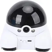 MENDUNER Smart Security Camera, 2MP 1080P Double Home Lens Baby Pet Camera with Wheels, 2 Way Talk Indoor WiFi Movable Cat Dog Cam, APP Remote Control