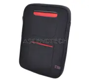 HP ANIKA BLACK WITH RED ACCENTS 10.2" MINI NOTEBOOK NEOPRENE SLEEVE 597667-001