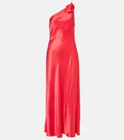 [Rixo] Rixo Doutzen one-shoulder gown AU 12 red