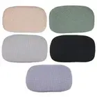 Computer Chair Head Cushion Slipcover with Elastic Edge Swivel Chair Pillow