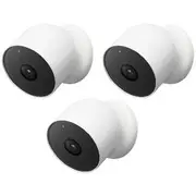 Google Nest Cam Battery-Powered Outdoor/ Indoor 3 Pack