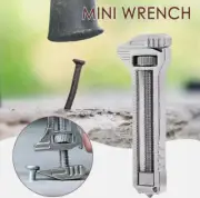 Adjustable Compact Titanium Alloy Everyday Multi Functional Wrench Tool Spanner