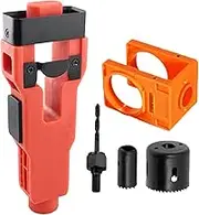 Door Installation Tools - Door Lock Installation Kit | Keyed Lock Hasp | Door Lock Installation Kit | Lock Replacement Parts for Stud Window Garage Shop Entry Balcony Bookcase Cabinet Front
