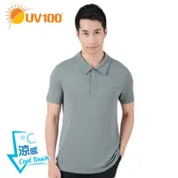 在飛比找蝦皮商城優惠-【UV100】 防曬 抗UV-涼感舒適POLO衫-男(BB2