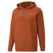 Men's PUMA CLOUDSPUN Progress Hoodie - Warm Chestnut Heather SM