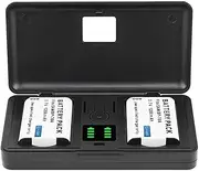 BP-70A (1200mAh) Battery Charger (Including Tow Batteries) Compatible with Samsung L50 SL600 PL80 PL120 ES70 ES65 PL100 MV800 ES73 ES75 ES80 ST60 TL125 PL20 PL100 PL170 Cameras