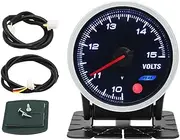 1 Pcs 7 Colors Backlight Car Volt Meters 52mm Boost Gauge Turbo Pressure Gauge 12V Voltmeter Gauge