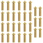 30pcs Volcano Brass Nozzles Kit M6 Thread Nozzles 0.4mm for 3D V5 V6 0.2mm 0....