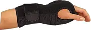 Mueller Night Support Wrist Brace, Black, OSFM, 1 Count (Pack of 1)