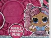 NIP Pink Lol Surprise Pop-eeze Fidget Popper Bubble Popping Fun Kids Toy