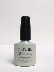 CND Shellac Gel Polish Gold VIP Status (Gold Shimmer) 0.25oz