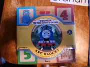 THOMAS THE TANK ENGINE Wooden Blocks Train Numbers New! Learning Curve