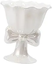Leefasy Trifle Bowl for Appetizers, Fruit, and Ice Cream for Events and Homes, White