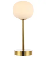 JONATHAN Y Natalia 12In Modern Iron Rechargeable Integrated LED Table Lamp