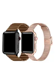 The Posh Tech Assorted 2-Pack Apple Watch® Watchbands at Nordstrom, Size 40 Mm