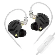 KZ-ZS12 PRO X 5BA+1DD Tuning Earbuds 12 Drivers HiFi Bass In-Ear Monitor Earphone 3.5mm Wired Earbuds with Detachable Ca