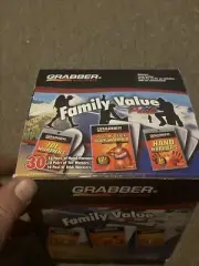 Grabber Family Value Pack 30 Total Warmers Hand Toe Body 10 Each New
