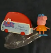 Peppa Pig in sunglasses (PEPPA 2) Peppa's Car Surprise blind bag box opened toy