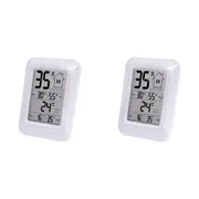 2x Acurite Indoor Digital Humidity/Temperature Monitor/Sensor Household White