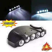 5 LED Headlight HeadLamp Flashlight Cap Hat Torch Head Lamp FAST Light HOTS