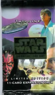 Star Wars "Tatooine" 11-Card Sealed Limited Booster Pack X1