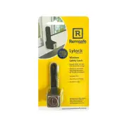 3 X Remsafe Black Lylock Window Restrictor