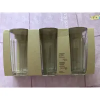 在飛比找蝦皮購物優惠-無印良品 碳酸玻璃杯三件組/300ml 約300ml(三件組