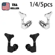 1-5 String Bass Guitar Machine Heads Sealed Tuning Keys Pegs For PJ PB Bass