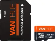 256GB Micro sdxc UHS-I U3 4K Ulta Speed Transfer Monitoring SD Card With Adapter
