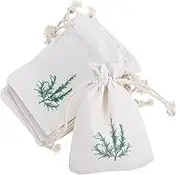 IMIKEYA Mini Goodie Bags Pcs Small Cotton Drawstring Pouches for Candy Party Favors for Shower