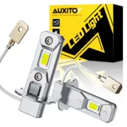 2X H3 LED Fog Driving Light Bulbs Conversion Kit Super Bright DRL 6500K White EJ (for: Smart)