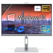 Computer All IN One 24 " Core I5 RAM 4gb SSD 4tb FHD Touch PC Windows 10 Pro _