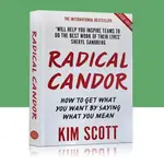 徹底坦率 一種有溫度而真誠的領導 英文原版 RADICAL CANDOR 坦誠相待 KIM SCOTT 英文版