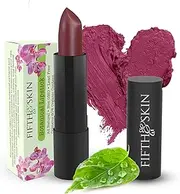[Fifth & Skin] BOTANICAL Lipstick (CHERRY) | Vegan | Natural | Organic | Certified Cruelty Free | Paraben Free | Petroleum Free | Healthy | Moisturizing | Vibrant Color that's Good for your Lips!