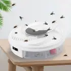 Electric Automatic Rotation Flycatcher Killer Bug Zapper Fly Catcher Insect Trap