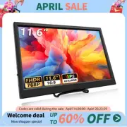 11.6 Inch Portable Monitor Hdmi-Compatible Laptop Second Screen Gaming Extended