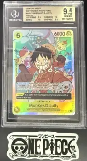 BGS 9.5 One Piece OP07-109 SR Monkey.D.Luffy - English - 500 Years in the Future