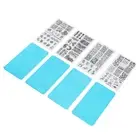 4pcs French Nail Art Stamping Plate Nail Stamping Image Plate Nail Printing GHB