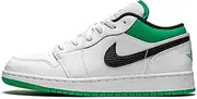 [Nike] Jordan Youth Air 1 Low GS 553560 129 White/Stadium Green - Size 4.5Y