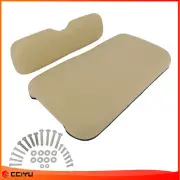 Buff Golf Cart Front Cushion Set For E-Z-GO RXV