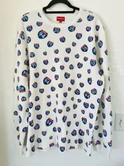 NWT Supreme Interstate Cotton Waffle Thermal 'Natural' Men’s Size XL FW2020 Mint