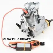 RC Model Airplane Glow-Nitro 2 &4 -Stroke Engine on Board Glow Plug Driver
