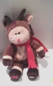 NEW Starbucks Rudolph Red Nosed Reindeer 28th Edition Plush Bear 2003 Stuffed