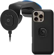 Quad Lock Windscreen/Dashboard Car Phone Holder with MAG Wireless Charging Head V2 and MAG Phone Case for iPhone 16 Pro Max